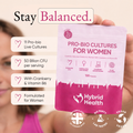 Image 4 for Pro + Pre Bio Cultures for Women 120 Capsules