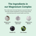 Image 4 for Magnesium Complex with Added Zinc 60 Capsules