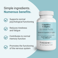 Image 3 for Cognitive Complex with Ginkgo Biloba, Lion’s Mane & Natural L-Theanine 60 Capsules