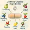 Image 5 for naturaC® (225mg) Organic Whole Food Vitamin C 90 Capsules