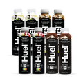 Image 1 for Black Edition Nutritionally Complete Food Variety Pack (Chocolate, Vanilla, Iced Latte & Strawberry Banana) 8x 500ml