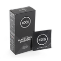 Image 1 for Black Latex Condoms Vegan 12 Pack