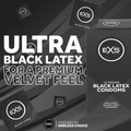 Image 5 for Black Latex Condoms Vegan 12 Pack