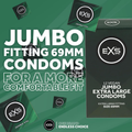 Image 5 for Jumbo 69mm XX-Large Condoms Vegan Extra Large Size 12 Pack
