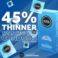 Image 5 for Air Thin Condoms Vegan Latex Condoms 48 Pack
