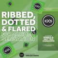Image 3 for Textured Condoms Ribbed & Dotted Vegan 48 Pack