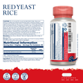 Image 2 for Red Yeast Rice Extract 600mg, Traditional Heart & Wellness Formula - 90 Vegan Capsules