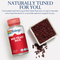 Image 3 for Red Yeast Rice Extract 600mg, Traditional Heart & Wellness Formula - 90 Vegan Capsules