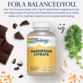 Image 3 for Magnesium Citrate 400mg Elemental Magnesium per Serving 180 Capsules