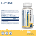 Image 2 for L-Lysine 1000mg, Double Strength Amino Acid for Pre & Post Workout - 60 Vegan Capsules
