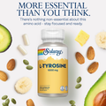 Image 3 for L-Tyrosine Free-Form Amino Acid Supplement 1000mg 60 Capsules