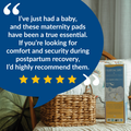 Image 4 for Maternity Pads for Postpartum Bleeding | 10 Pads | Pack of 1