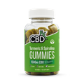 Image 1 for CBD +FX Hemp Gummies Turmeric Spirulina 1500mg 60 gummies