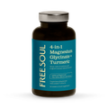 Image 1 for 4 in 1 Magnesium and Tumeric Tablets 90 Tablets