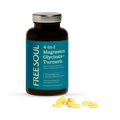 Image 2 for 4 in 1 Magnesium and Tumeric Tablets 90 Tablets