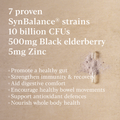 Image 3 for Pro-Immune - 10 Billion CFU Live Bacteria - 7 Strains with Elderberry 500mg & Zinc 5mg - 30 Vegan Capsules