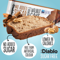 Image 2 for No Added Sugar Cinnamon and Walnut Cake 200g