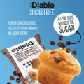 Image 4 for Sugar Free Chocolate Chip Muffins 6 x 45g