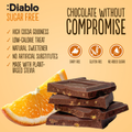 Image 3 for No Added Sugar Dark Chocolate Bar Orange 75g