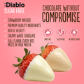 Image 3 for No Added Sugar White Chocolate Bar Strawberry 75g