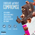 Image 3 for No Added Sugar Dark Chocolate Bar Hazelnuts 85g