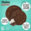 Image 2 for Sugar Free Extra Dark Cocoa Sandwich Cookie Vanilla Cream 44g