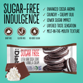 Image 3 for Sugar Free Extra Dark Cocoa Sandwich Cookie Vanilla Cream 44g