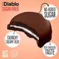 Image 2 for No Added Sugar Chocolate Covered Cream Cookies 136g (4x the 34g)