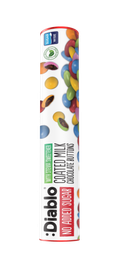 Image 2 for No Added Sugar Coated Milk Chocolate Buttons - Tube 22g Pack of 20