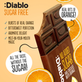 Image 5 for No Added Sugar Dark Chocolate Bar Orange 75g Pack of 12