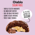 Image 5 for No Added Sugar Cocoa Cookies Peanut Filling Half Coated Milk Chocolate 110g Pack of 18