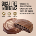 Image 4 for No Added Sugar Cookies and Cream Dark Chocolate 128g Pack of 27