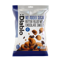 Image 2 for No Added Sugar Butter Sweets Filled with Chocolate 75g Pack of 16