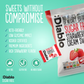 Image 4 for Sugar Free Strawberry and Cream Sweets 75g Pack of 16