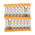 Image 1 for No Added Sugar Milk Chocolate Coated Peanut Treats 40g Pack of 12