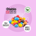 Image 4 for No Added Sugar Milk Chocolate Coated Peanut Treats 40g Pack of 12