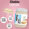 Image 3 for No Added Sugar White Chocolate Spread 350g Pack of 3