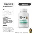 Image 3 for Brain Boost Lions Mane 90 Capsules