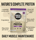 Image 3 for Cacao Grass Fed Beef Protein Powder Cacao 400g