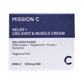 Image 3 for Mission C CBD Cream 1000mg infused with Peppermint, Arnica, and Camphor – for joints and muscles 50ml