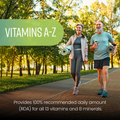 Image 4 for Multivitamin & Mineral Tablets 27 Nutrients 1 a day 400 Vegan Tablets