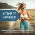 Image 4 for Magnesium Complex 6-in-1 with Zinc, Vitamin B6 & D3 - 2500mg per Serving - 120 Capsules