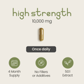 Image 3 for Moringa Leaf Extract 10,000mg per Capsule - 120 Capsules - 1 a Day