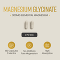 Image 3 for Magnesium Glycinate 1500mg per Serving - 300mg Elemental Magnesium - 180 Capsules