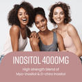 Image 4 for Myo-Inositol D-Chiro-Inositol with Chromium, Folic Acid & B6 - 4000mg per Serving - 120 Tablets
