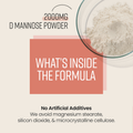 Image 5 for Pure D-Mannose - 2000mg per Serving - 180 Capsules