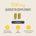 Image 3 for Vitabright Quercetin 1000mg per Serving - 180 Capsules