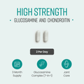 Image 3 for Glucosamine, Chondroitin MSM 7-in-1 Complex - 2127mg per Serving - 180 Capsules
