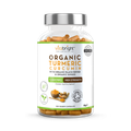 Image 1 for Organic Turmeric, Ginger and Black Pepper Capsules - 1440mg per Serving - 120 Capsules