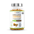 Image 1 for Organic Turmeric, Ginger and Black Pepper Capsules - 2160mg per Serving - 365 Capsules